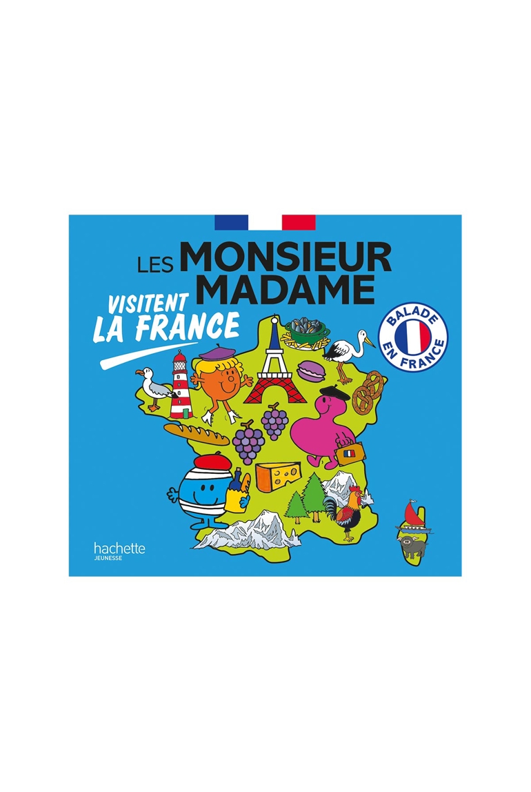 Livre Les Monsieur Madame visitent la france 1