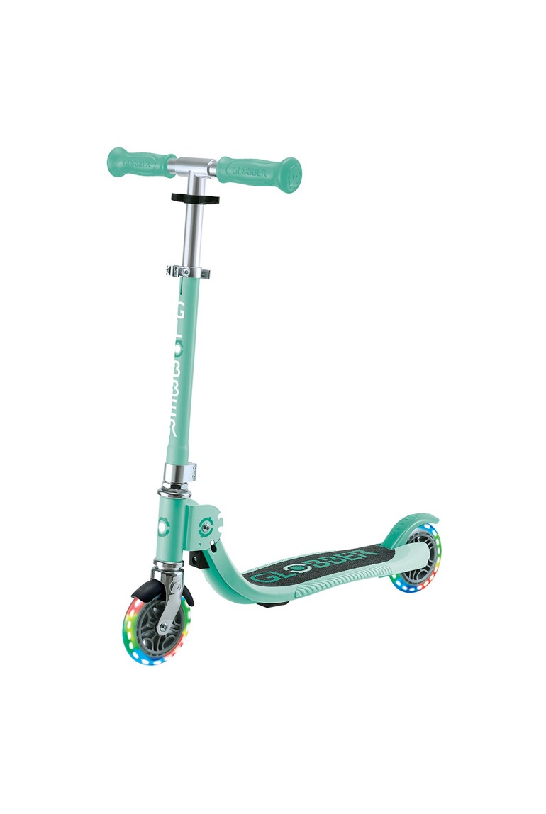 Trottinette Flow pliable Junior Lights mint Globber 1