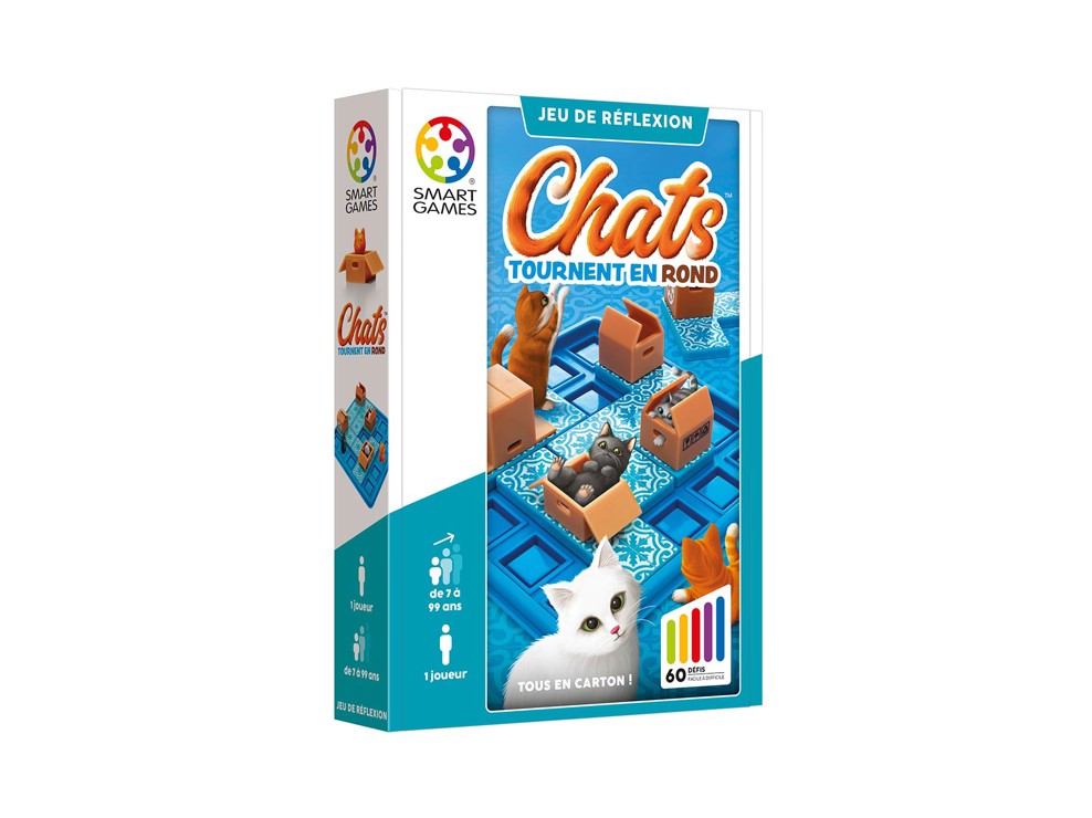 Chats tournent en rond, Smartgames 1