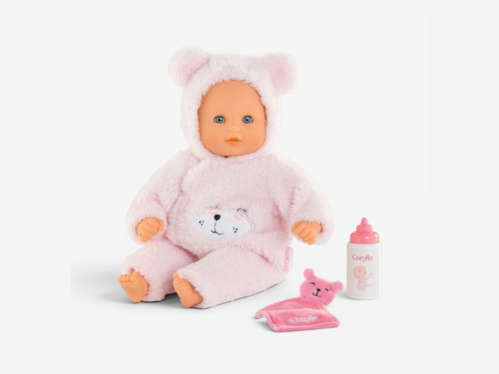 Babypuppen-Box Calin Teddybär von Corolle 1