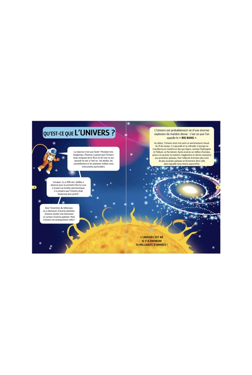 Puzzle et livre l'Espace Coffret Découverte Sassi
