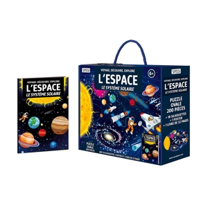 Puzzle et livre l'Espace Coffret Découverte Sassi 1