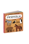 Puzzle et livre Animaux Coffret QBOX Sassi 3