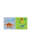 Puzzle et livre les Dinos Coffret QBOX Sassi 4