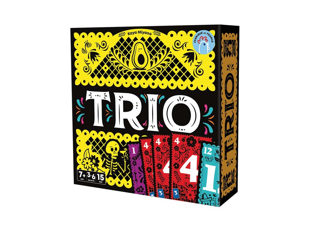 Jeu de cartes Trio, Asmodée 1