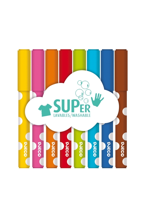 8 feutres pour les petits Djeco 2