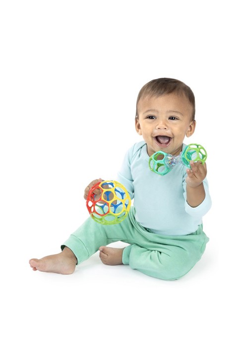 Coffret Oball balle et hochet maracas souples 2