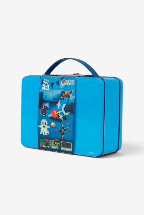 Valisette en métal 600 pièces avec des pièces phosphorescentes Plus Plus - Exclusivité Oxybul 1