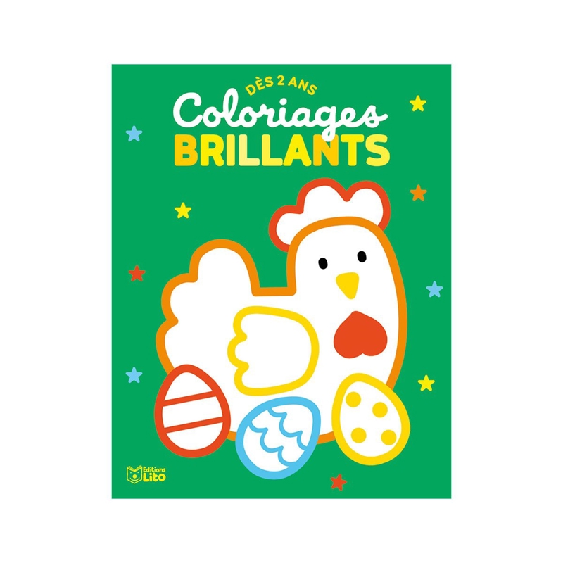 Livre Coloriages brillants