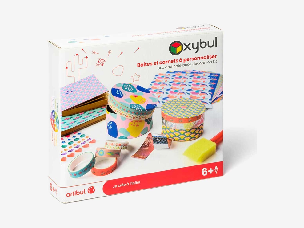 Boîtes et carnets à personnaliser Oxybul 1