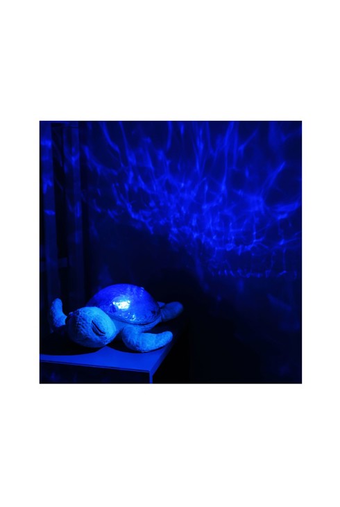 Veilleuse rechargeable Tortue Aqua bleu projection lumineuse et musicale Cloud B