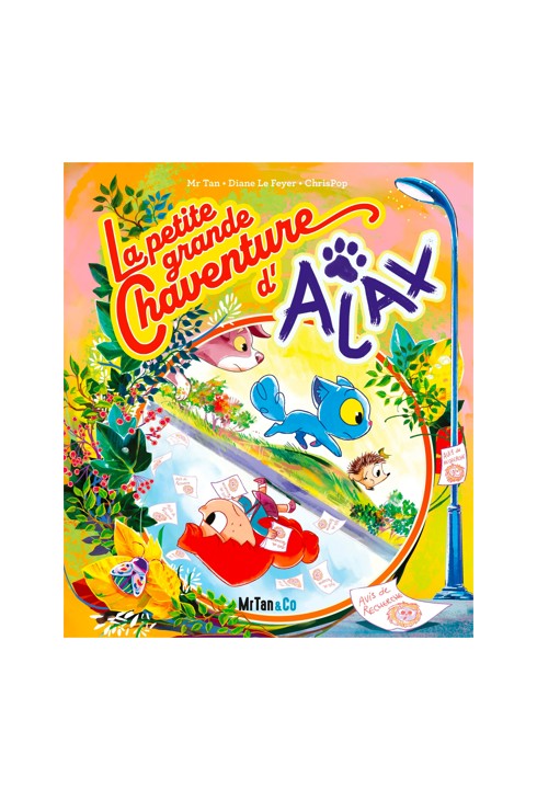 Livre La petite grande chaventure d'Ajax 1