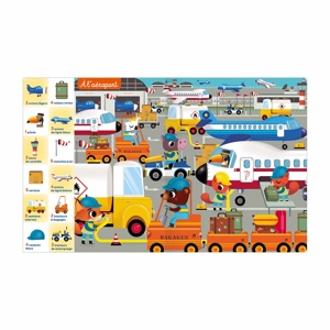 Livre Cherche, trouve et compte - Engins et véhicules