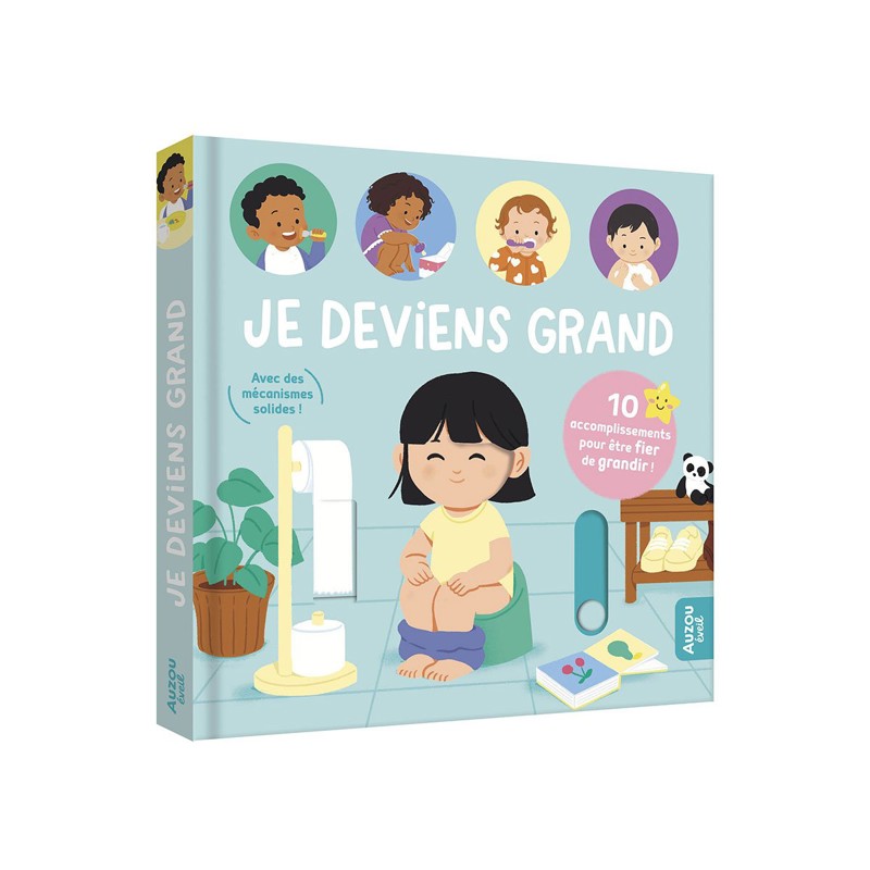 Auzou - Livre Je deviens grand - 1-2 ans