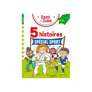 Livre Sami et Julie, 5 histoires spécial sport 1