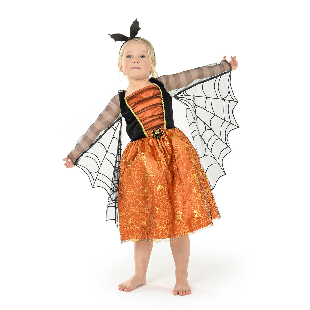 Oxybul Deguisement De Sorciere Déguisement De Sorcière Orange 3-4 Ans Déguisements  Pour Enfant, image size:1200x1200