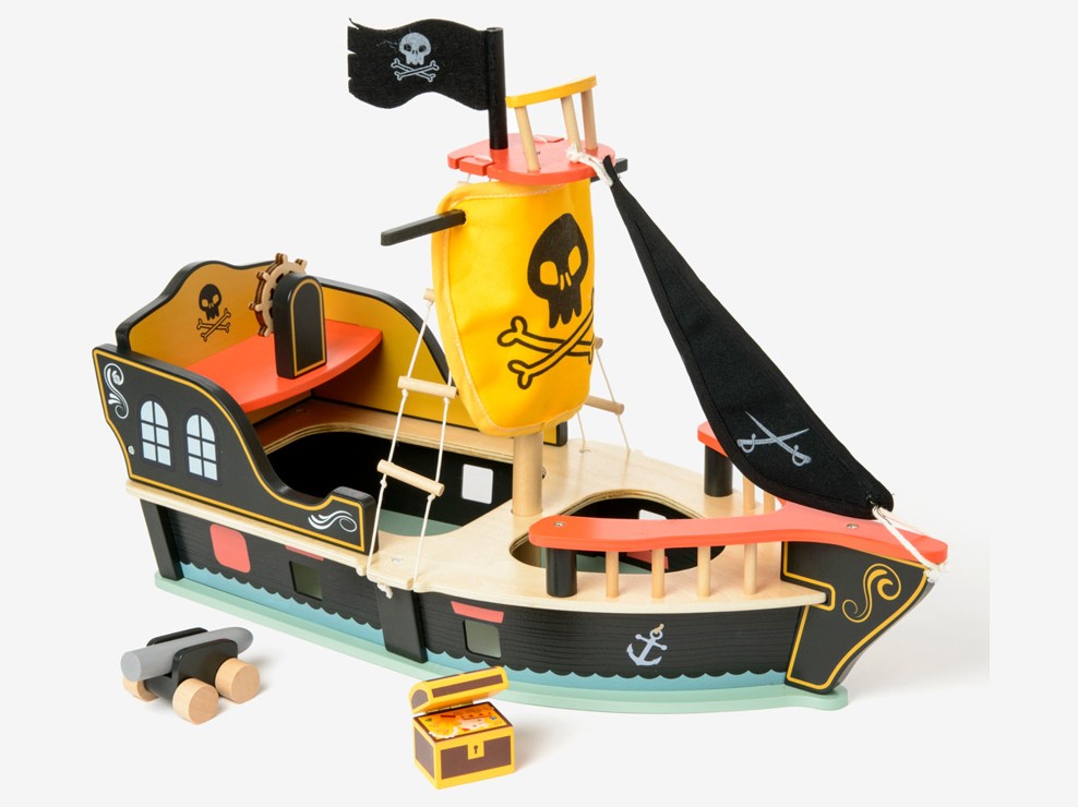 Bateau pirate en bois Oxybul 1