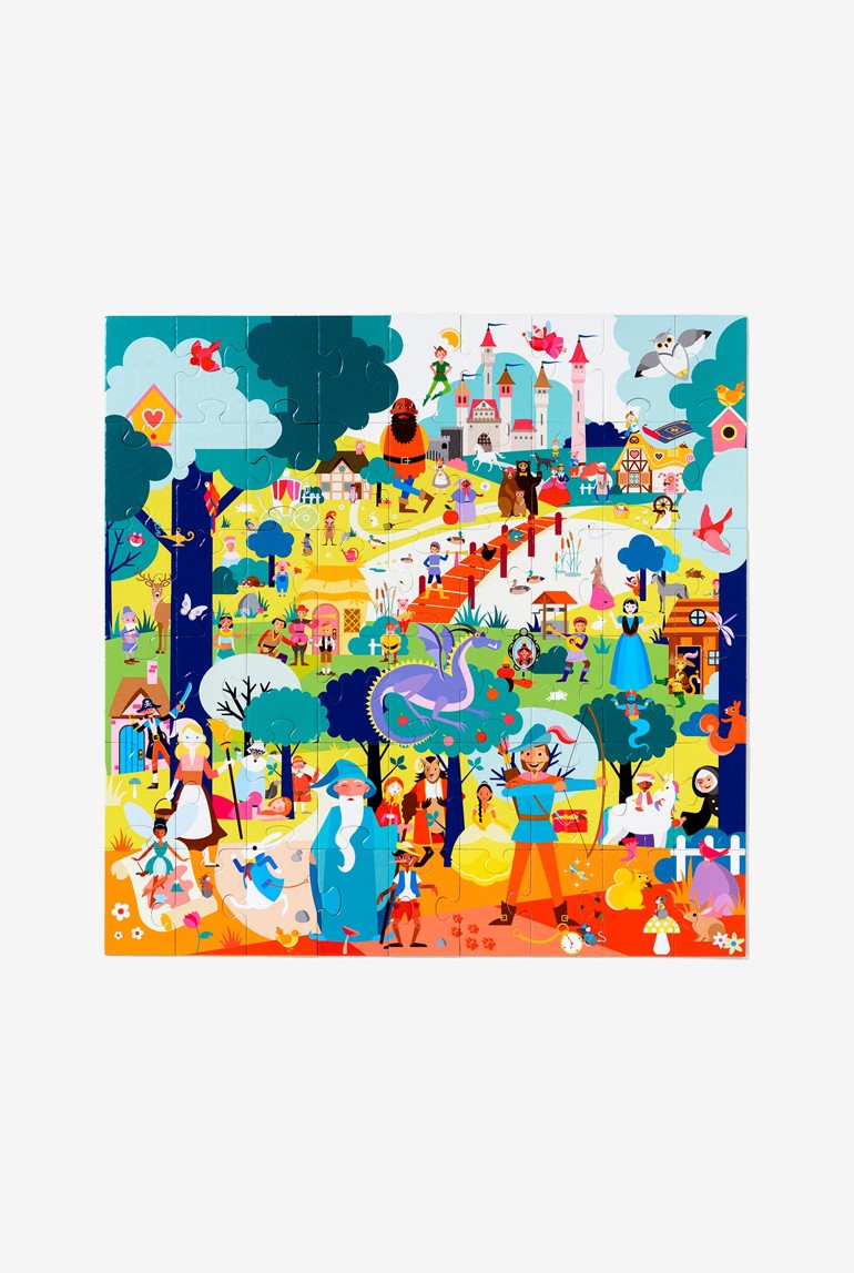 Puzzle des Contes de fée 54 pièces Oxybul 1