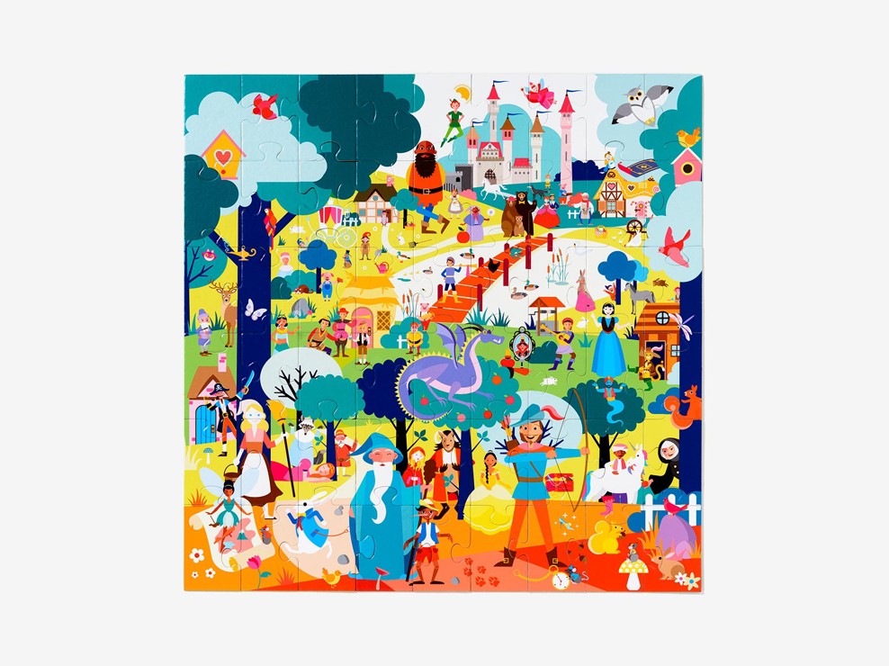 Puzzle des Contes de fée 54 pcs Oxybul 1