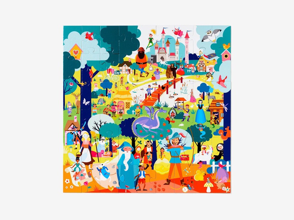 Puzzle des Contes de fée 54 pièces Oxybul 1