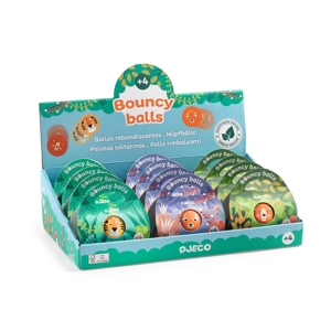 Balle rebondissante Animaux sauvages Djeco