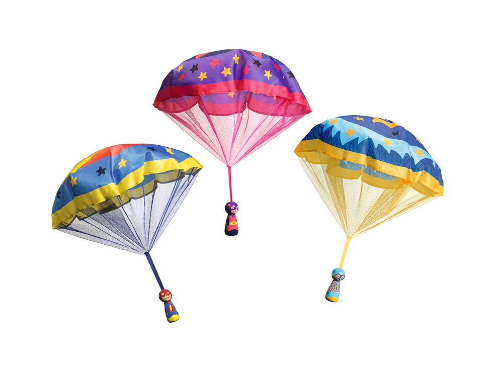 Parachutiste en bois à lancer Djeco 1