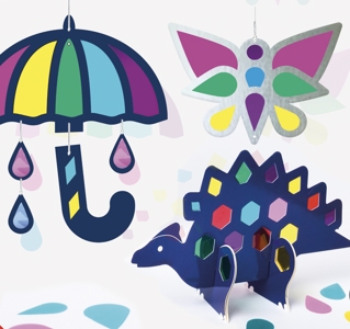 Atelier papier vitrail Oxybul