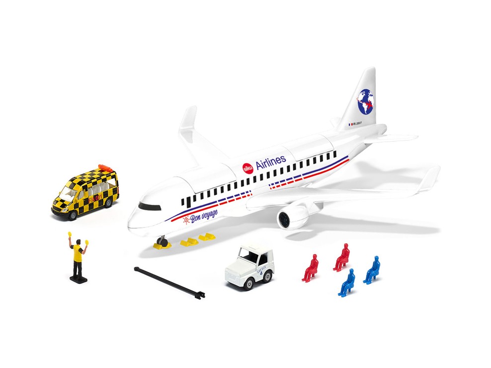 Avion de ligne avec accessoires Siku 1