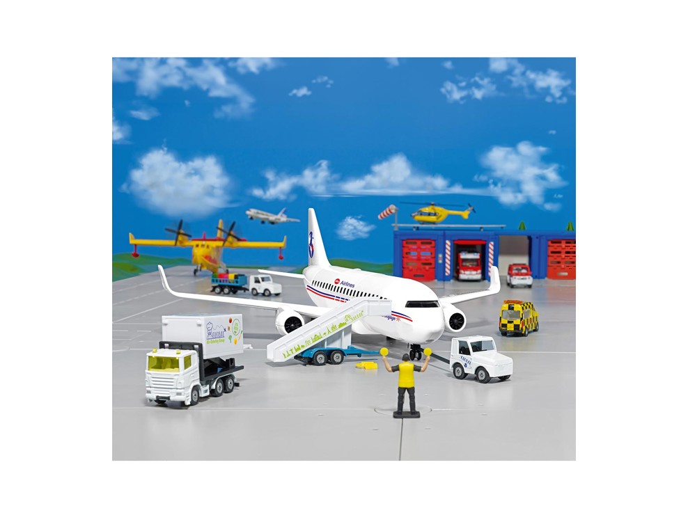 Avion de ligne avec accessoires Siku 2