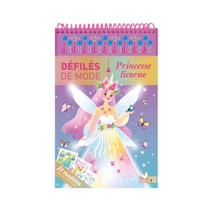 Livre Défiles de mode Princesse Licorne 1