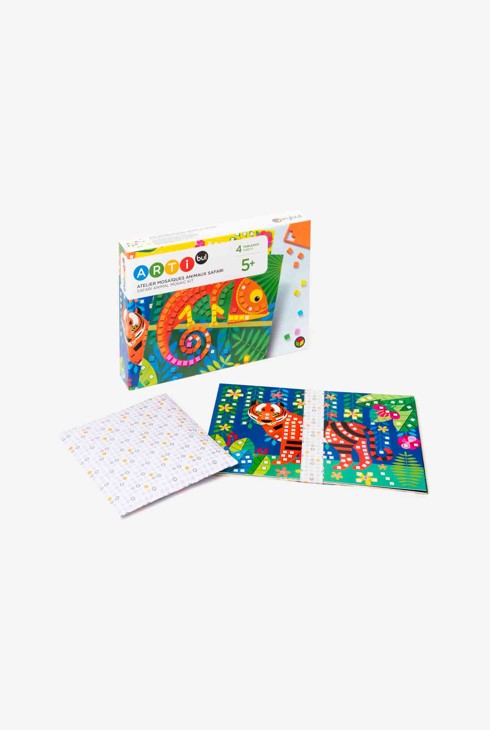 Atelier mosaïque animaux safari Oxybul 1