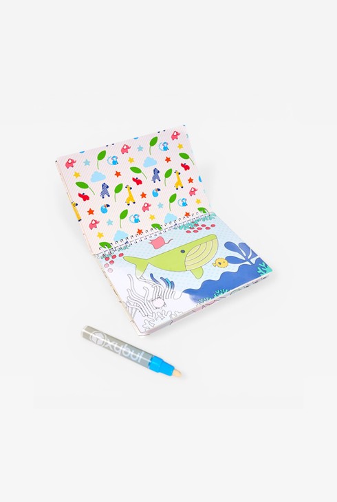 Cahier De Coloriage à L’eau Réutilisable – Livre Magique Avec Stylo, Pour Enfants Dès 1 An – Jouet éducatif Sans Tache