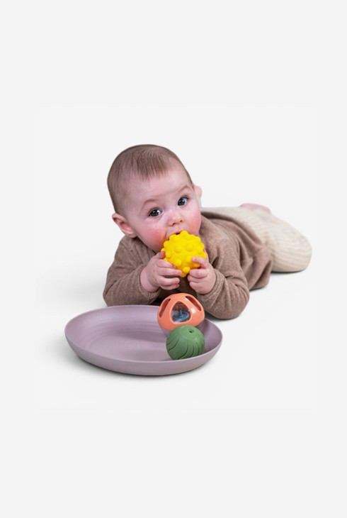 Coffret 3 jeux d'éveil et de motricité Tummy time Taf Toys 2