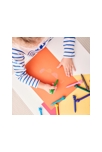 12 Crayons de cire animaux Oxybul 2