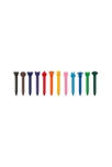 12 Crayons de cire animaux Oxybul 1