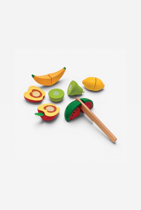 Oxybul Imagibul – Set De 6 Fruits En Bois à Découper – Jouet Dînette Créatif Pour Enfants De 3 à 8 Ans