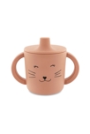 Tasse d'apprentissage en silicone Chat TRIXIE 1