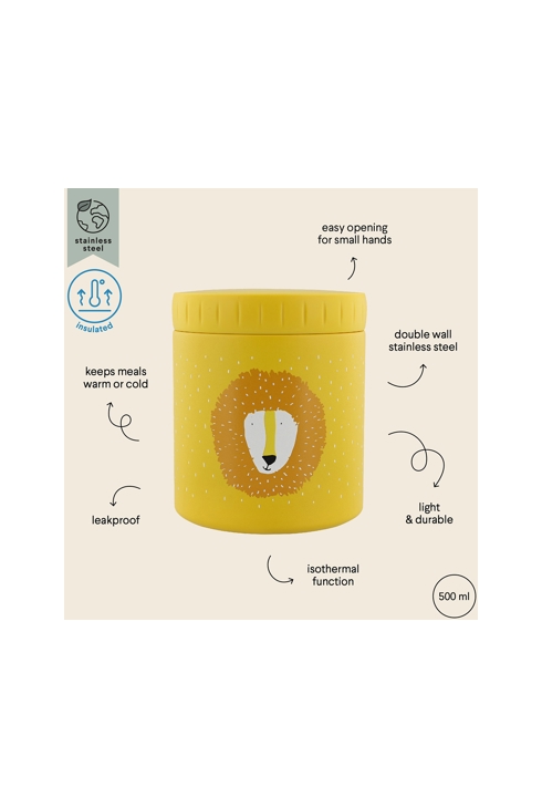 Boîte à goûter isotherme 500 ml Lion TRIXIE