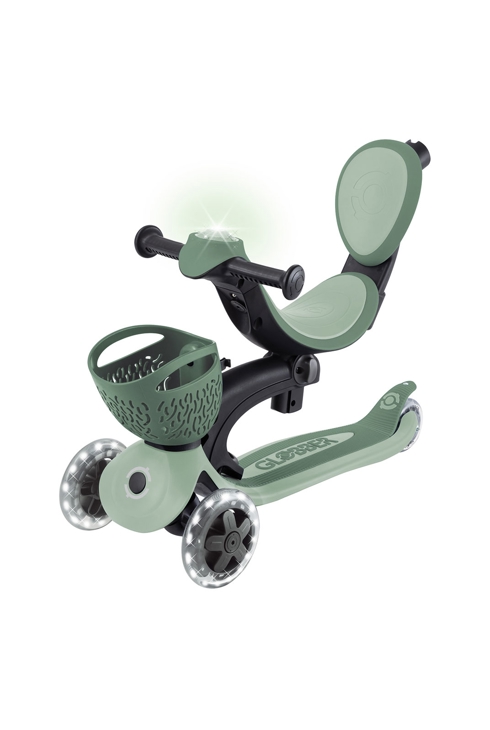 Trottinette évolutive go up baby 360 vert sauge Globber
