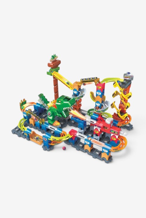 Circuit de billes Marble Rush Dino Adventures magnetic set VTech 1