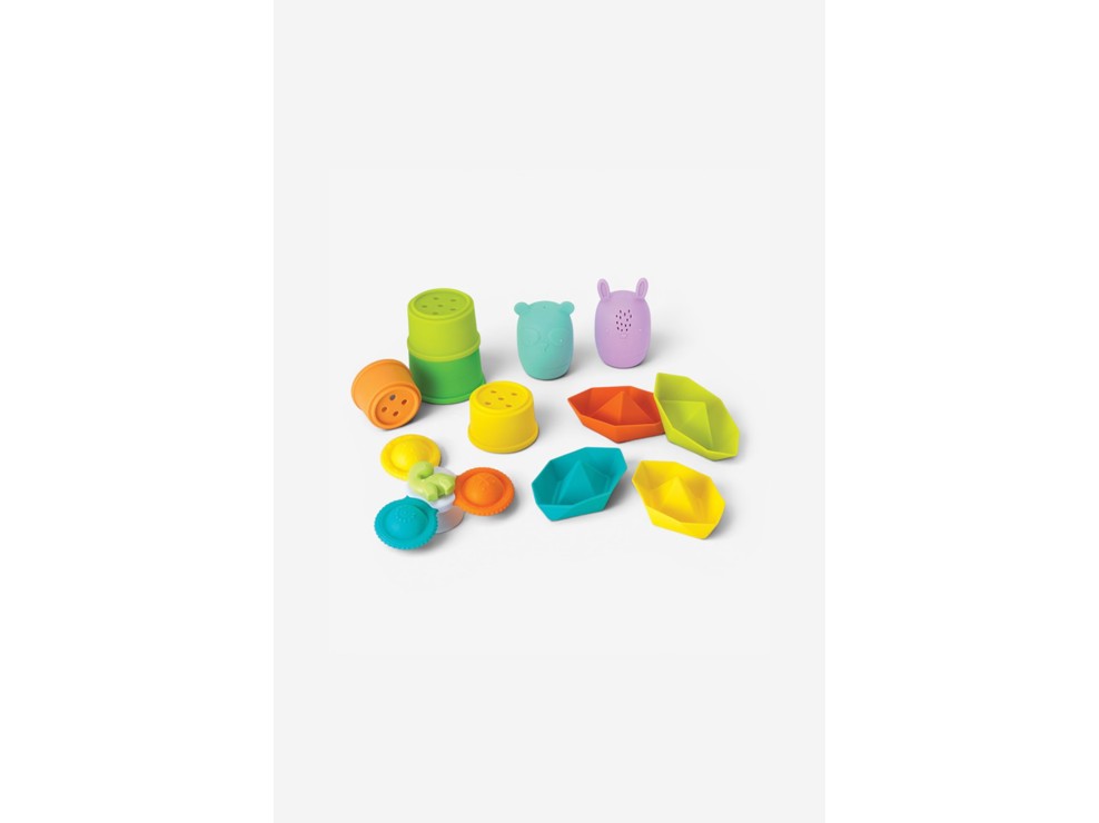 Coffret jeux de bain silicone Infantino 1