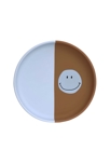 Assiette Happy rascals smile bleu LASSIG 1