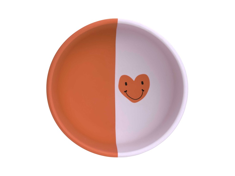 Bol Happy rascals Heart orange LASSIG 1