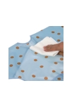 Lot de 2 bavoirs manches longues Happy rascals smile bleu LASSIG 2