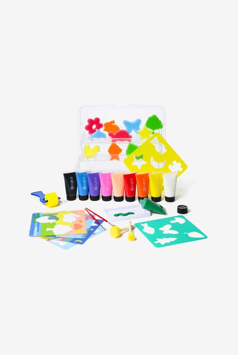 Coffret gouaches aux doigts Oxybul 1