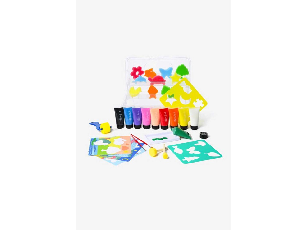 Coffret gouaches aux doigts Oxybul 1