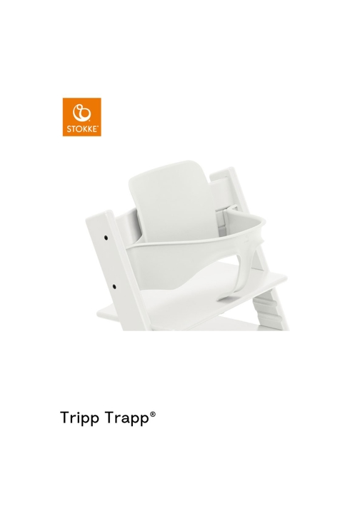 Kit baby set 2 blanc pour chaise haute Tripp Trapp STOKKE 1