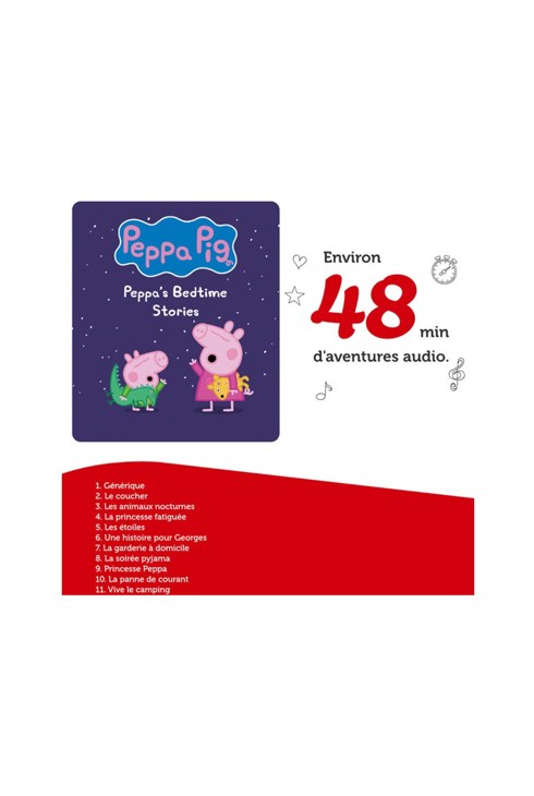 Figurine Tonie Peppa Pig, histoires du soir 2