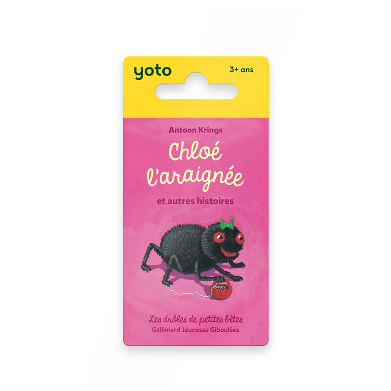 Carte histoire audio YOTO, Doles de petites bête Chloé l'araignée et autres histoires