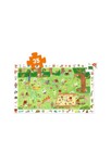 Puzzle Le square des petits amis 35 pièces Djeco 2